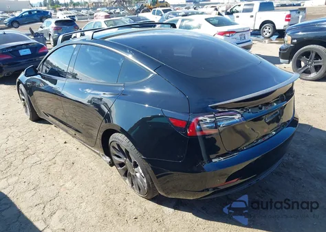 2022 Tesla Model 3 Performance Dual Motor All-Wheel Drive from USA, damaged, VIN 5YJ3E1EC3NF354496